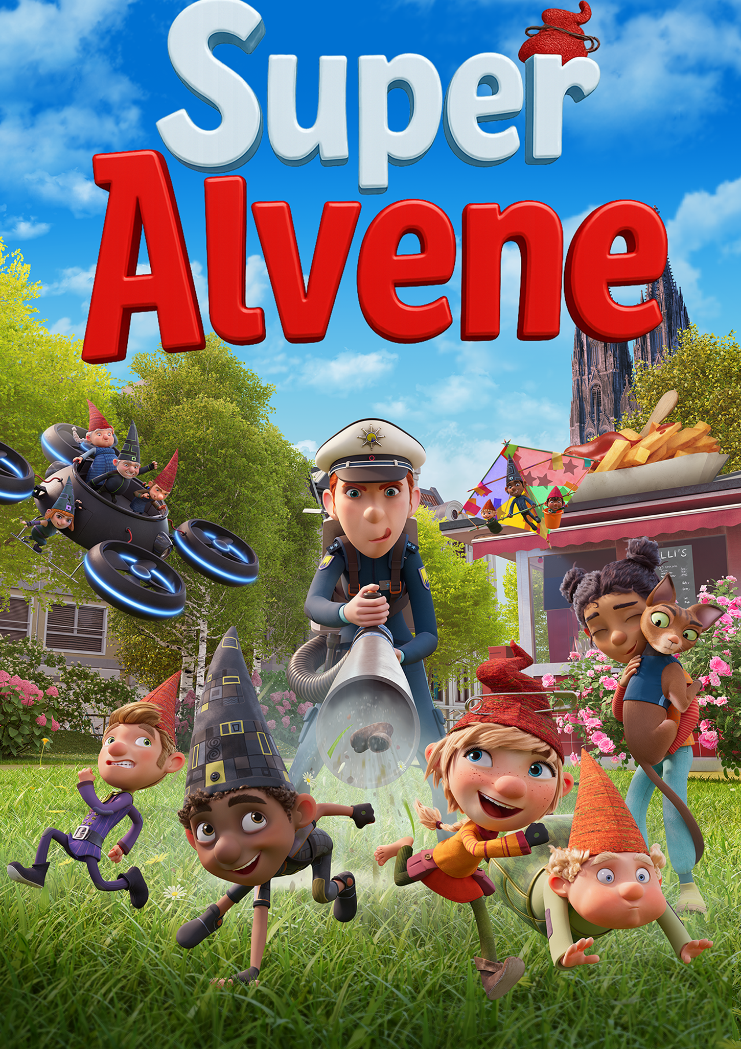 Plakat for 'Super Alvene'