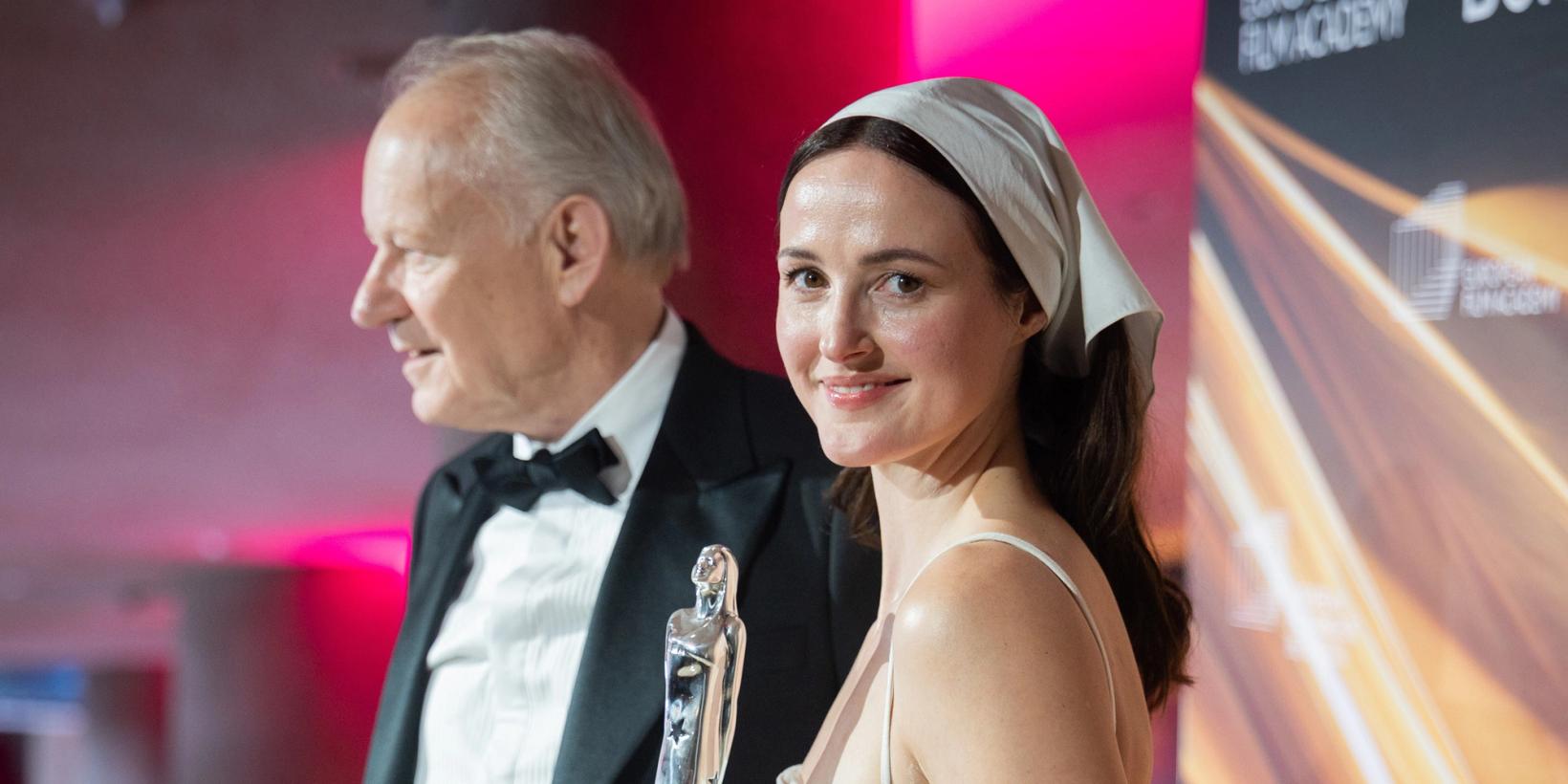 Renate Reinsve og Stellan Skarsgård