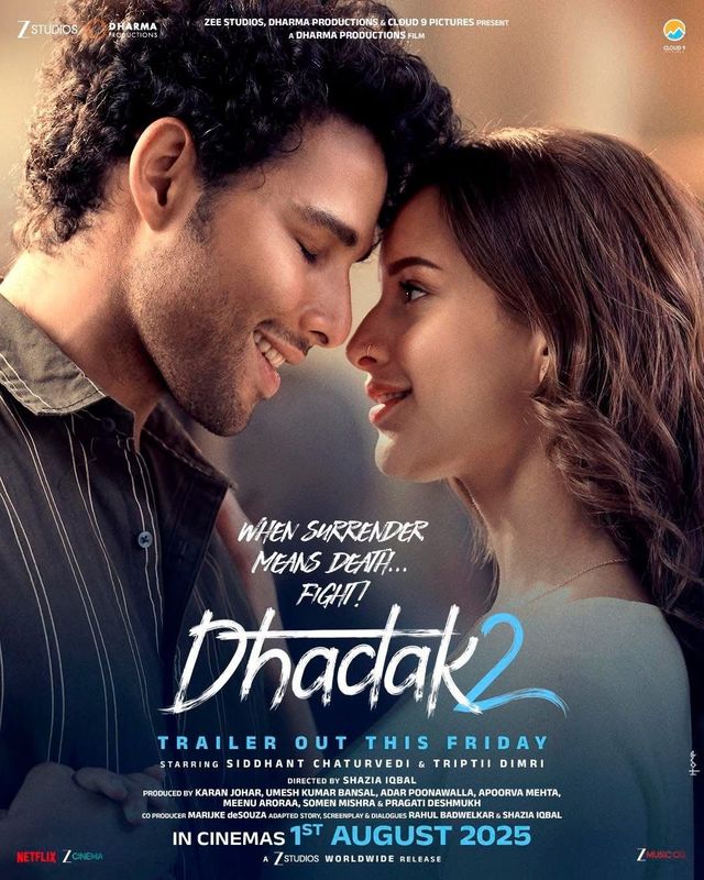 Plakat for 'Dhadak 2'