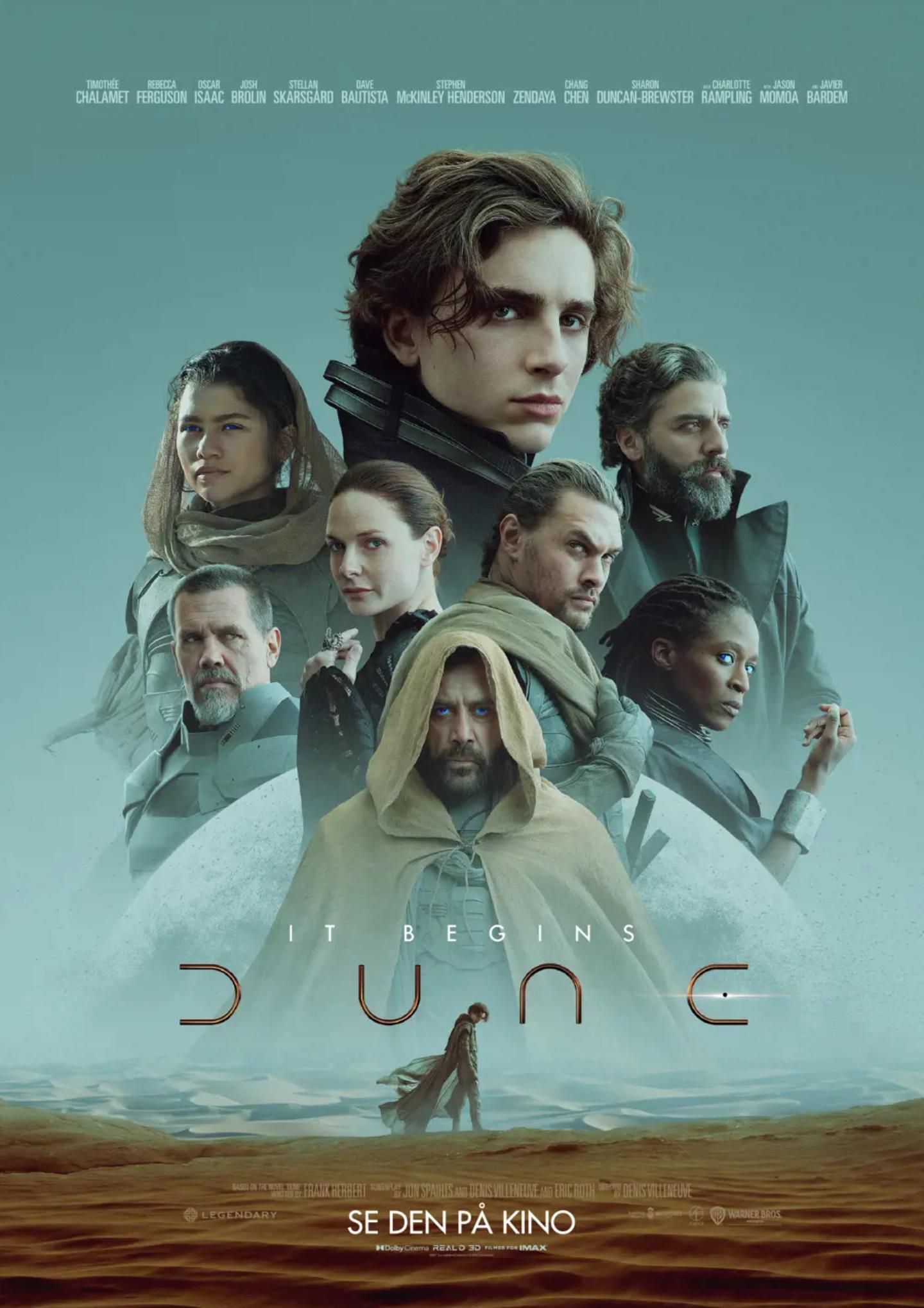 Plakat for 'Dune: Part One'