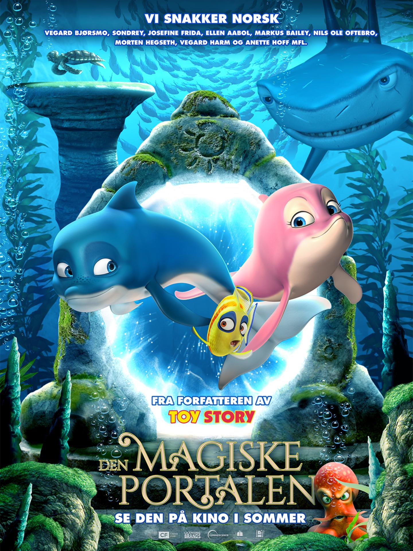 Plakat for 'Den magiske portalen'