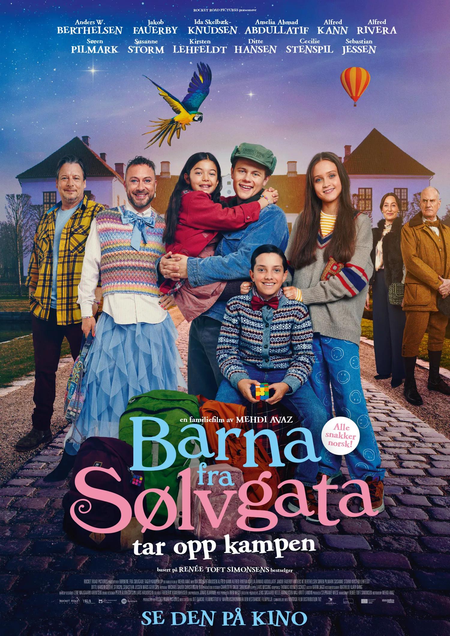 Plakat for 'Barna fra Sølvgata tar opp kampen'