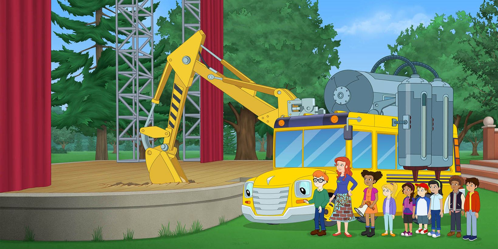 Den magiske skolebussen på nye eventyr/The Magic School Bus Rides Again