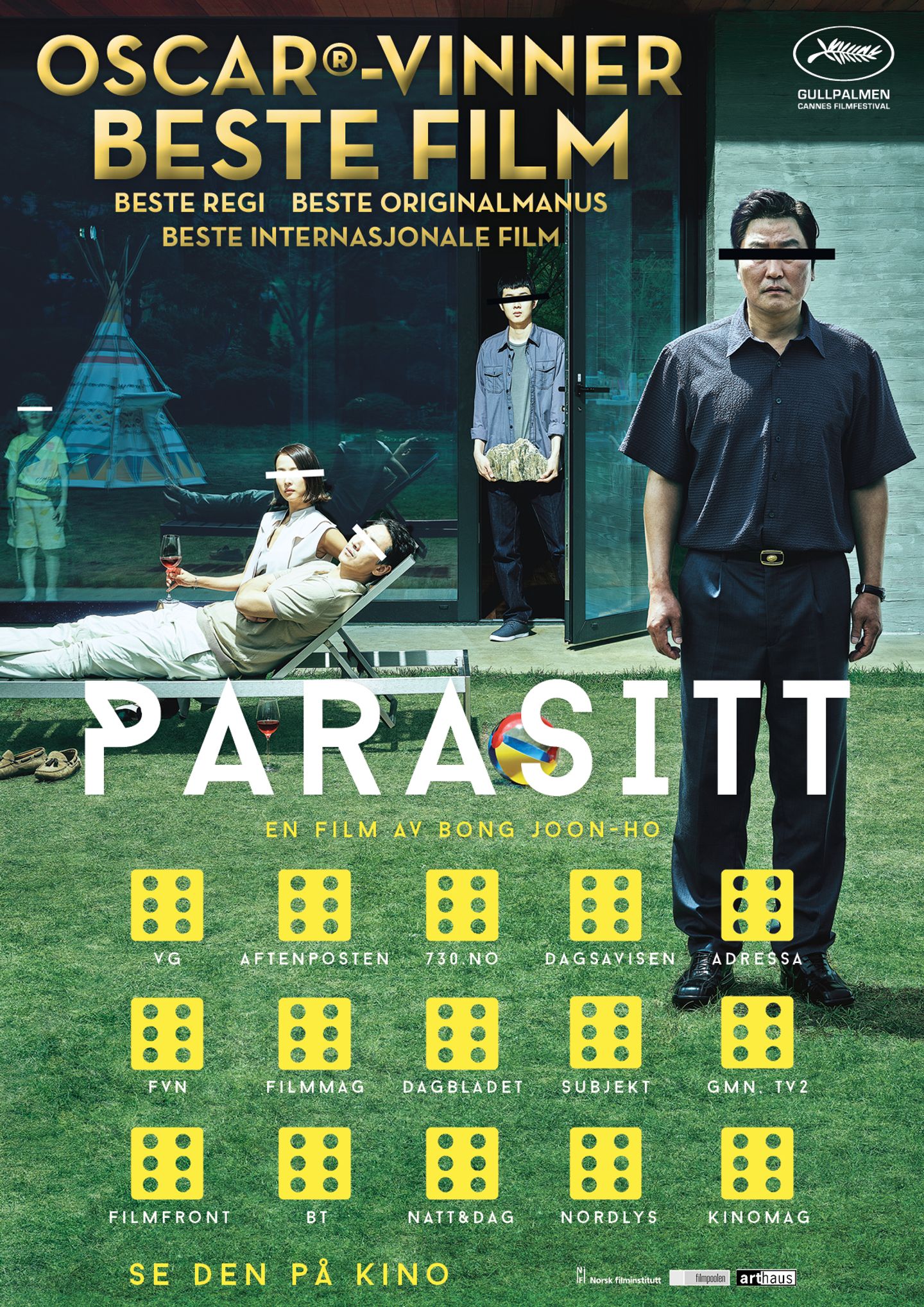 Plakat for 'Parasitt'
