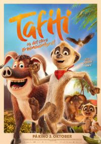 Plakat for 'Tafiti og det store ørkeneventyret'