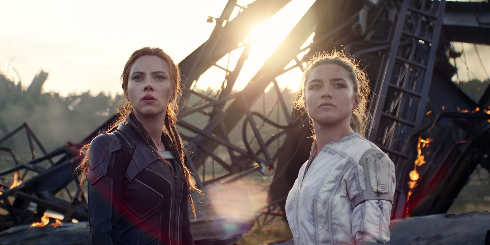 Scarlett Johansson og Florence Pugh i Black Widow