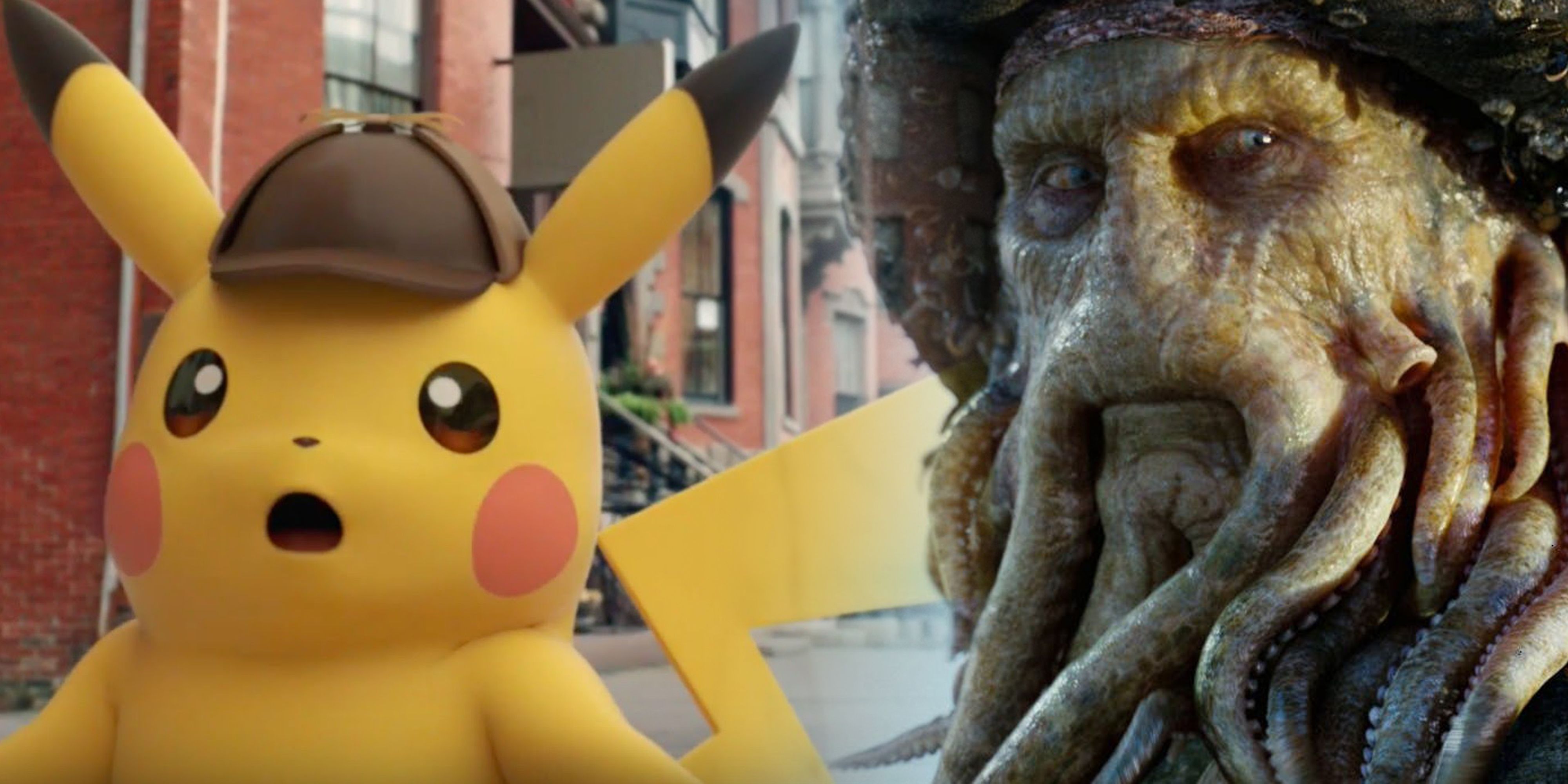 Detective Pikachu og Bill Nighy