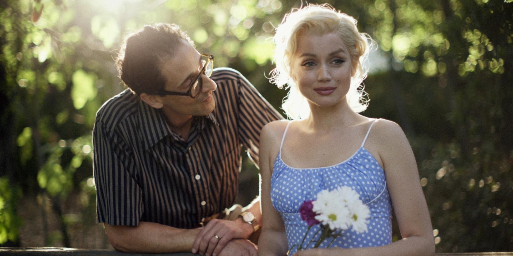 Adrien Brody og Ana de Armas i Blonde