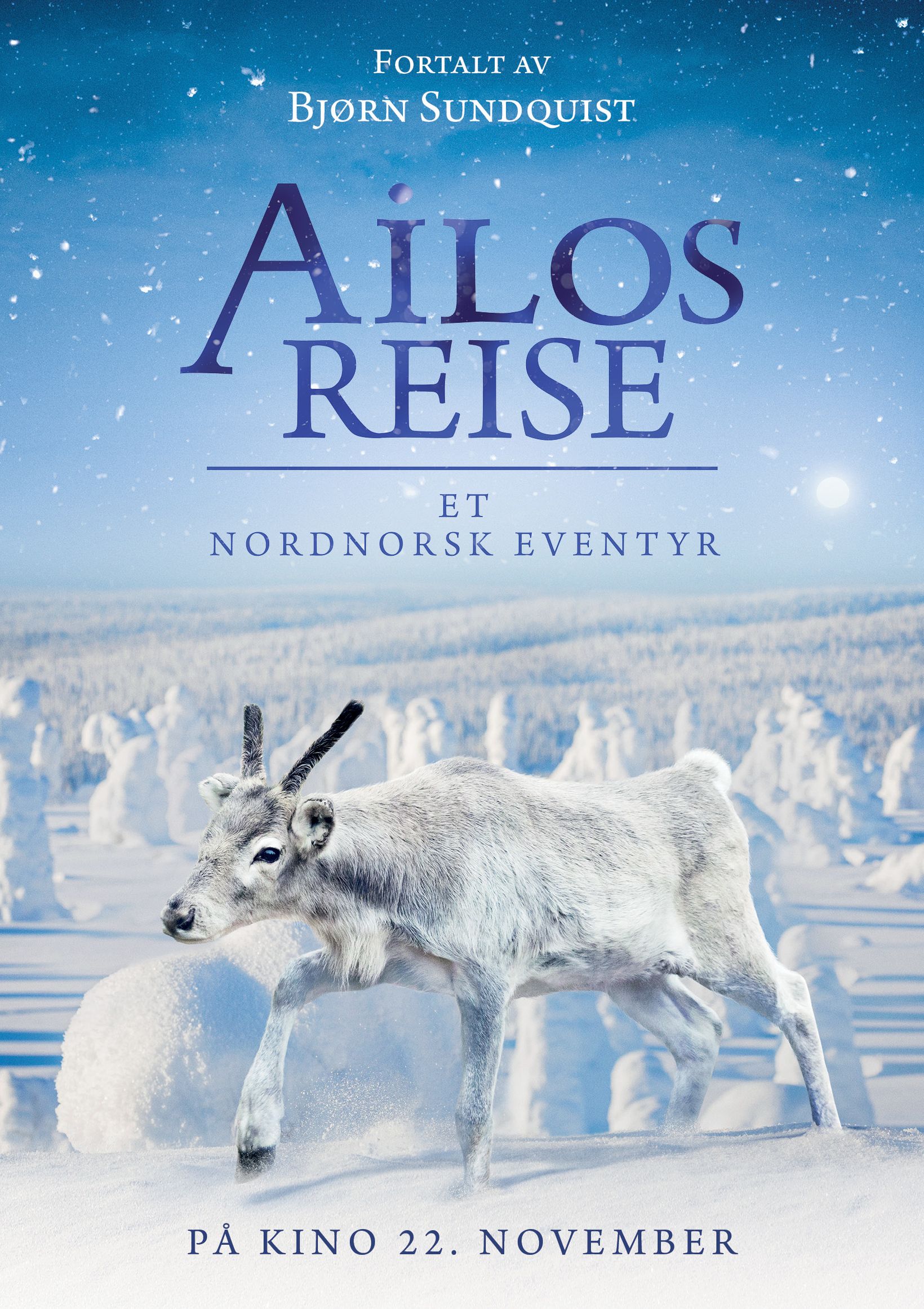 Plakat for 'Ailos reise - Et nordnorsk eventyr'