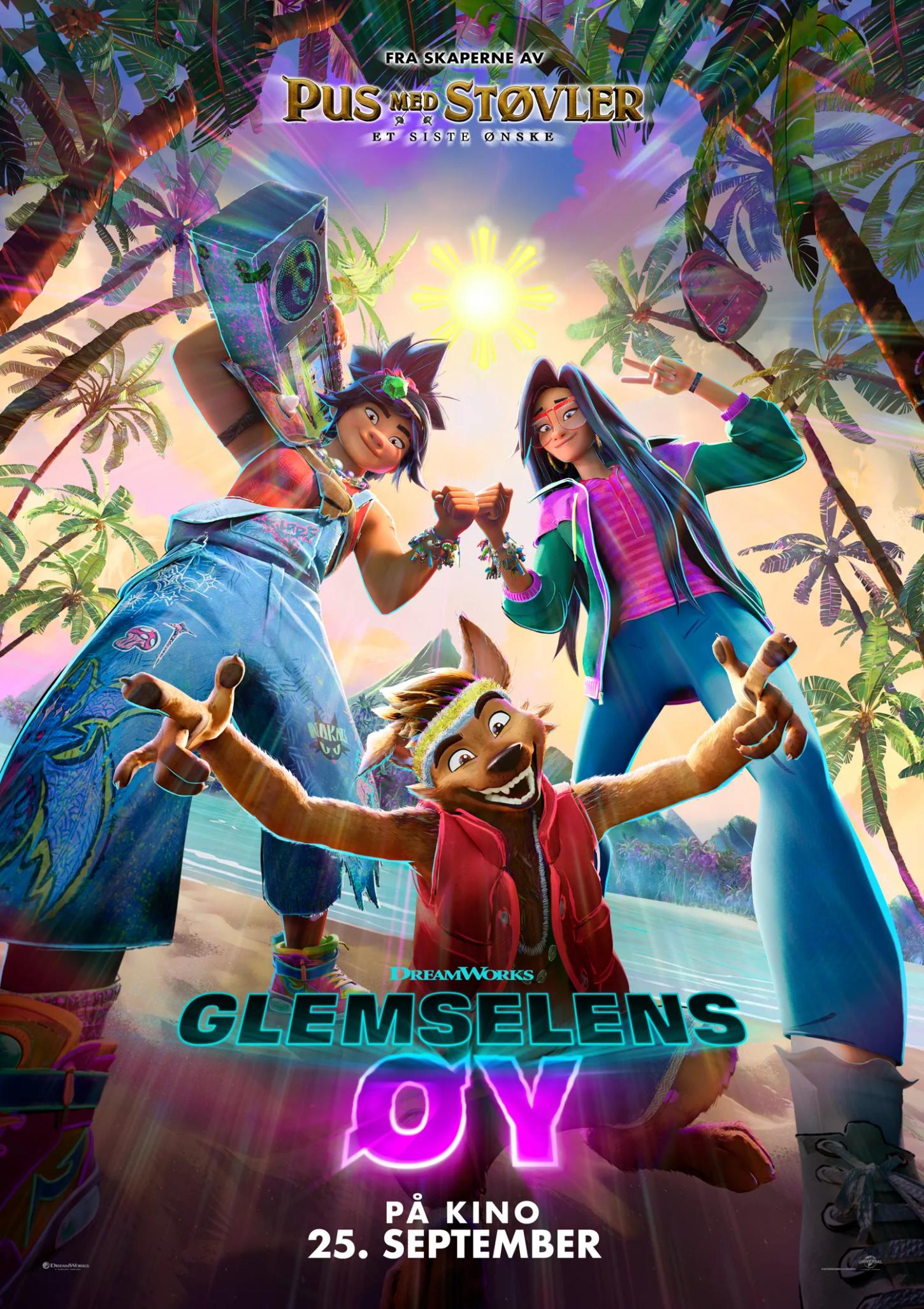 Plakat for 'Glemselens øy'