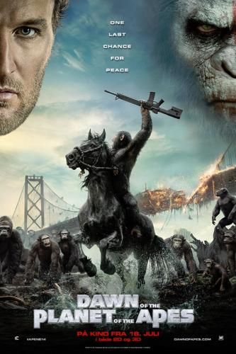 Plakat for 'Dawn of the Planet of the Apes (3D)'