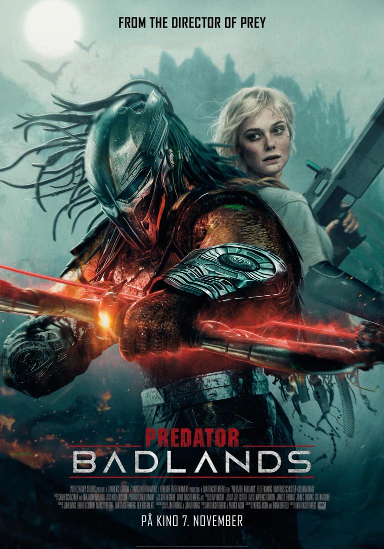Plakat for 'Predator: Badlands'