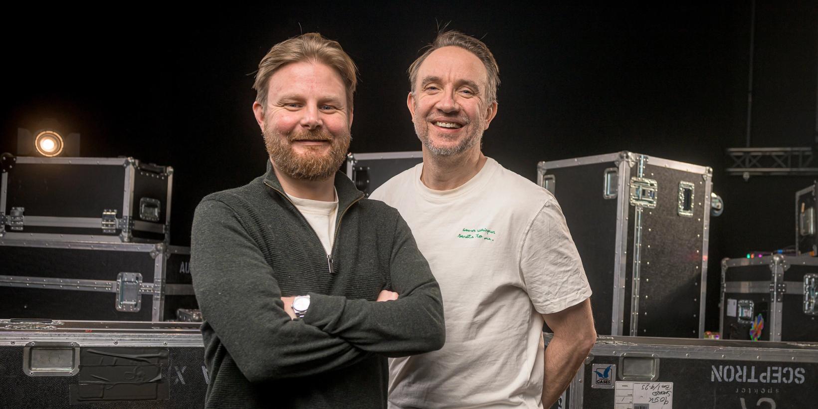 Marius Skjelbæk og Bernt Hulsker