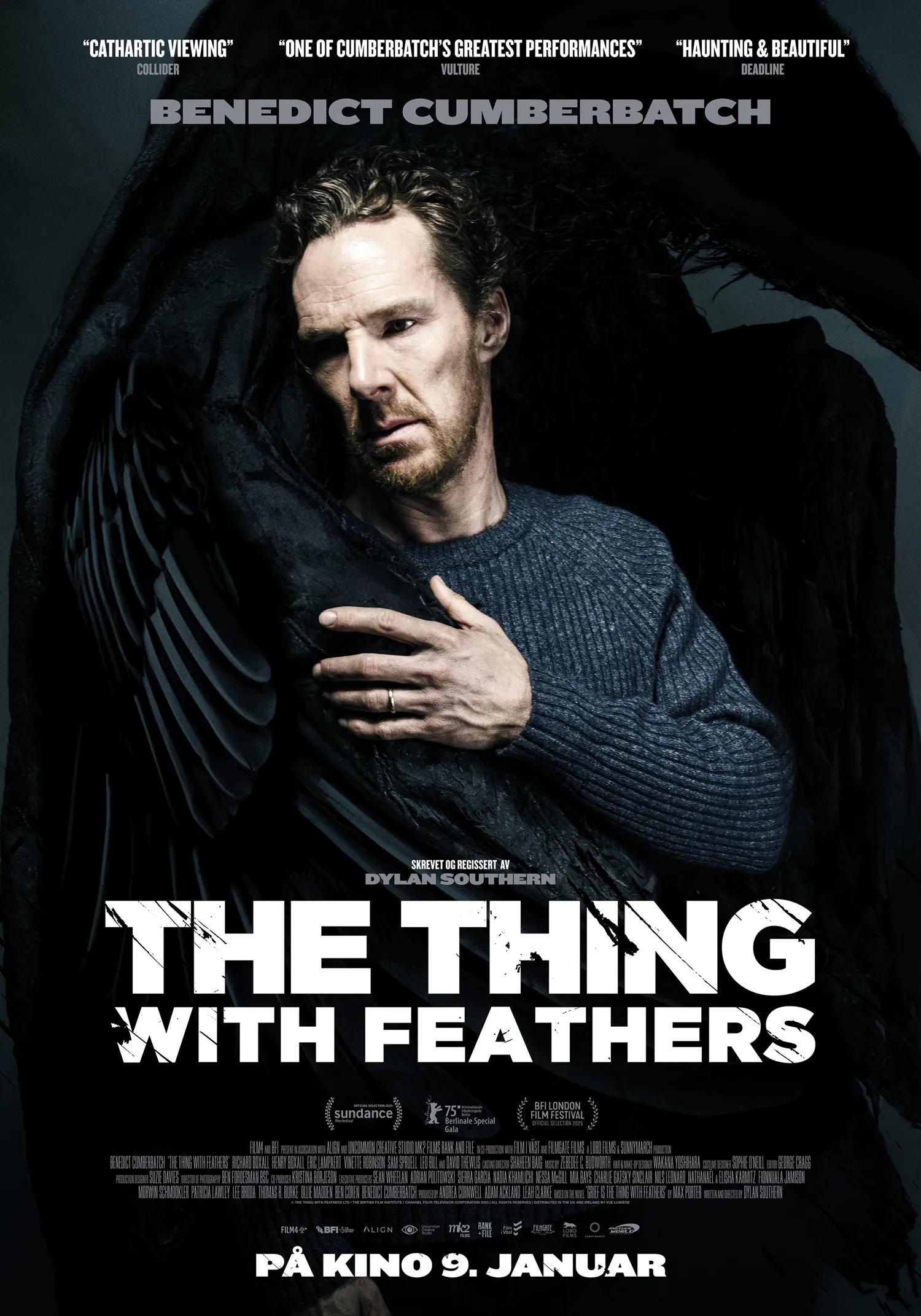 Plakat for 'The Thing With Feathers'
