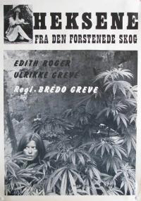 Plakat for 'Heksene fra den forstenede skog (1976)'