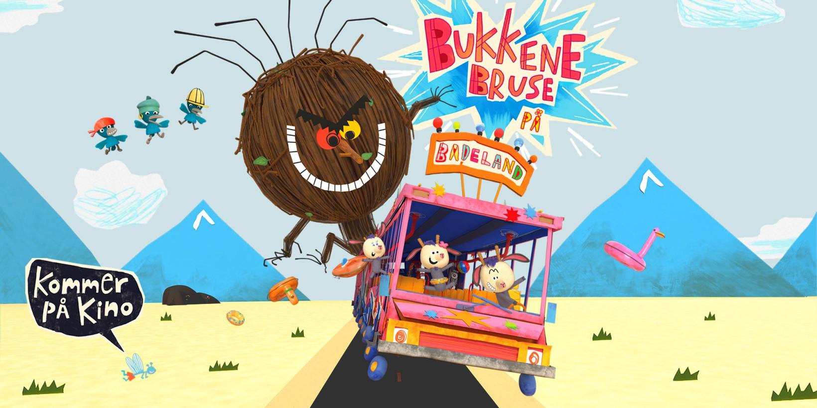 Bukkene Bruse på badeland