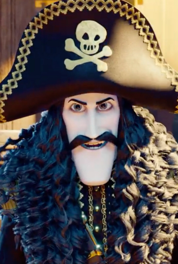 Bilde fra 'Kaptein Sabeltann og Den Magiske Diamant'