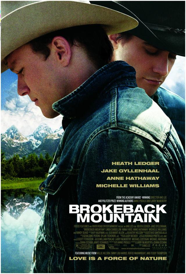 Bilde fra 'Brokeback Mountain'