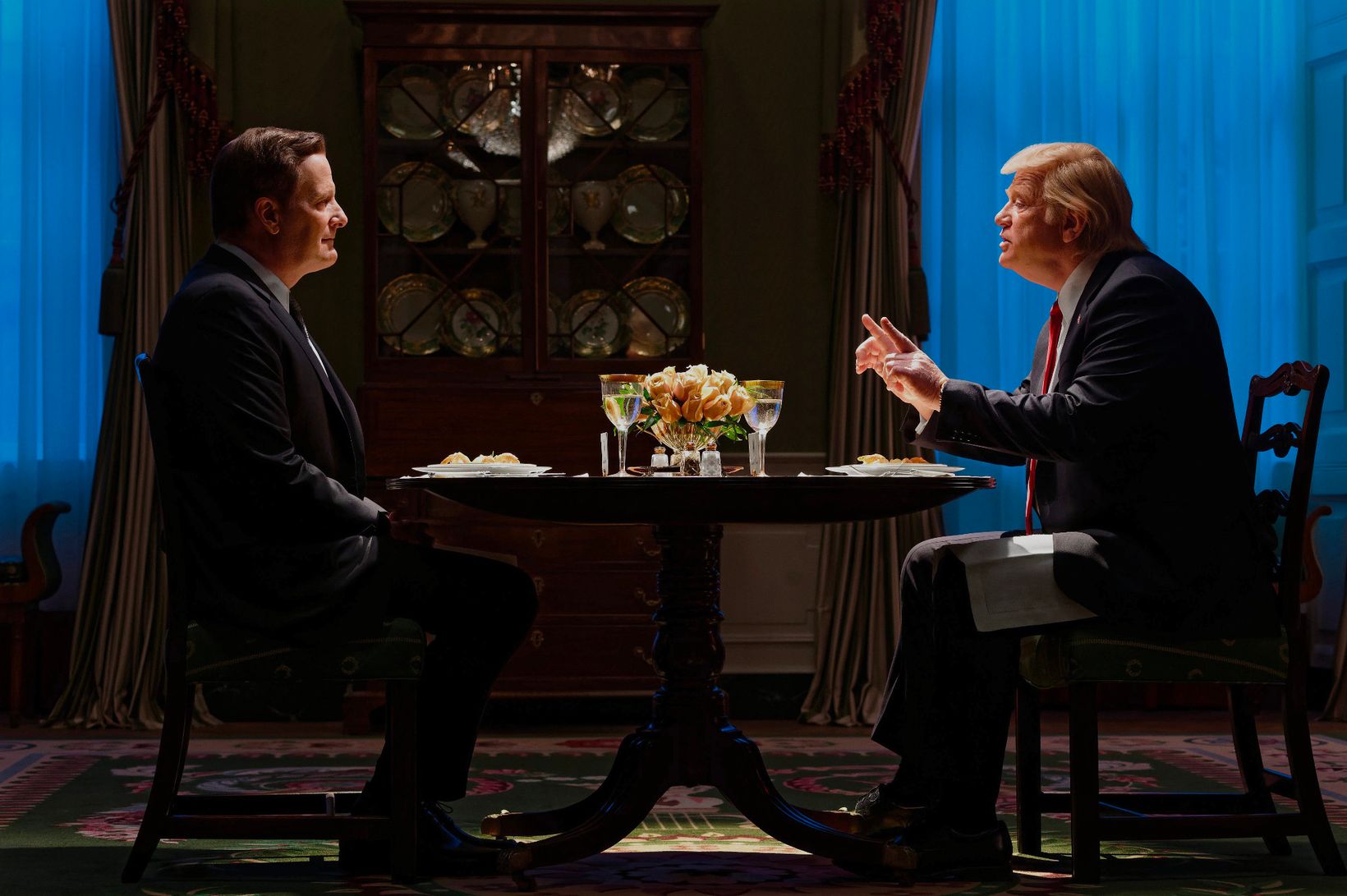 Jeff Daniels og Brendan Gleeson i The Comey Rule