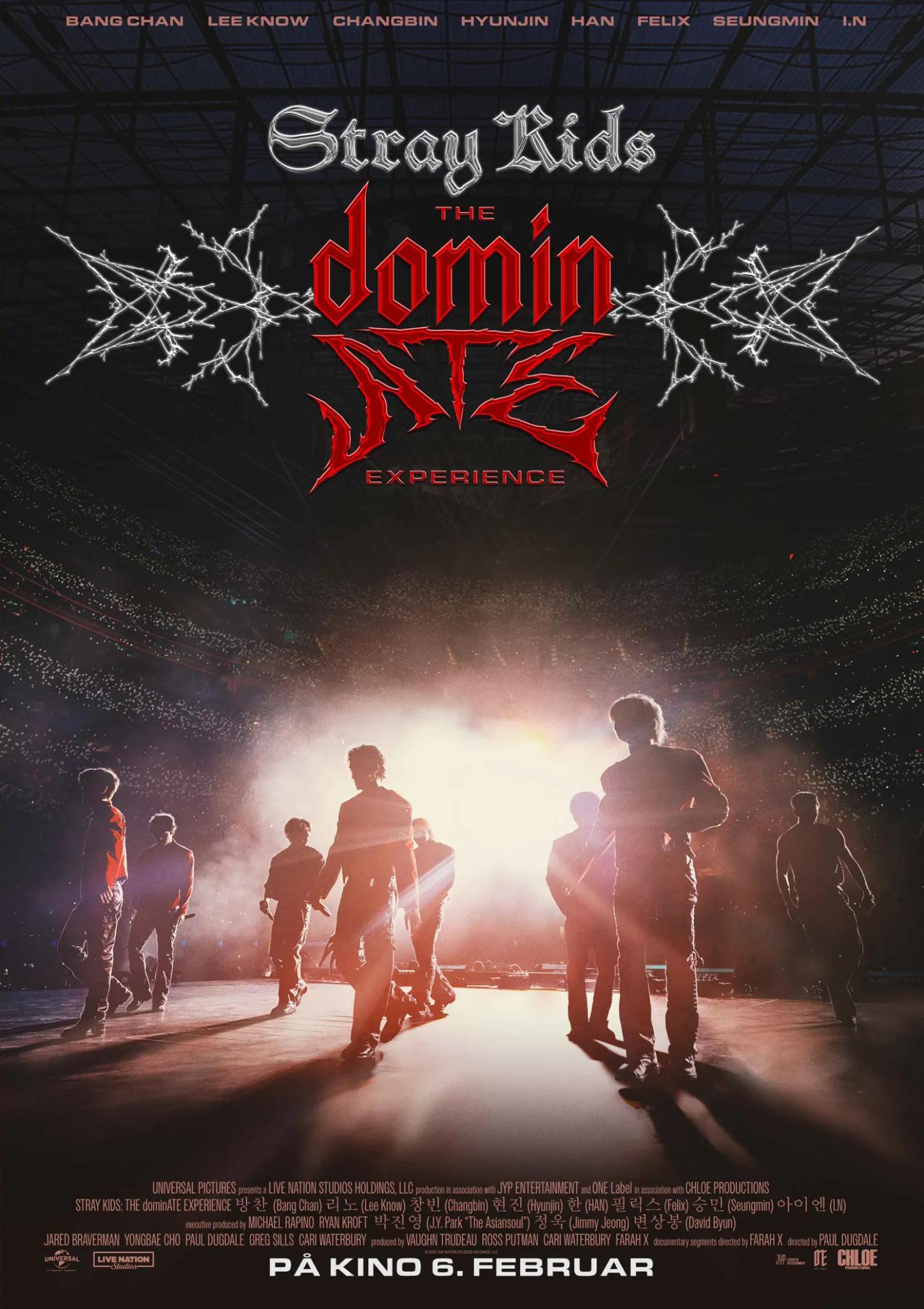 Plakat for 'Stray Kids: The dominATE Experience'