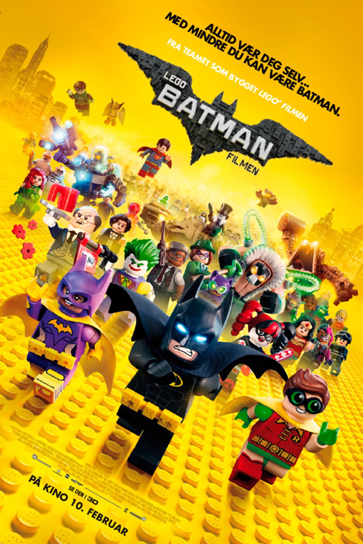 Plakat for 'Lego®Batman filmen (3D, norsk tale)'
