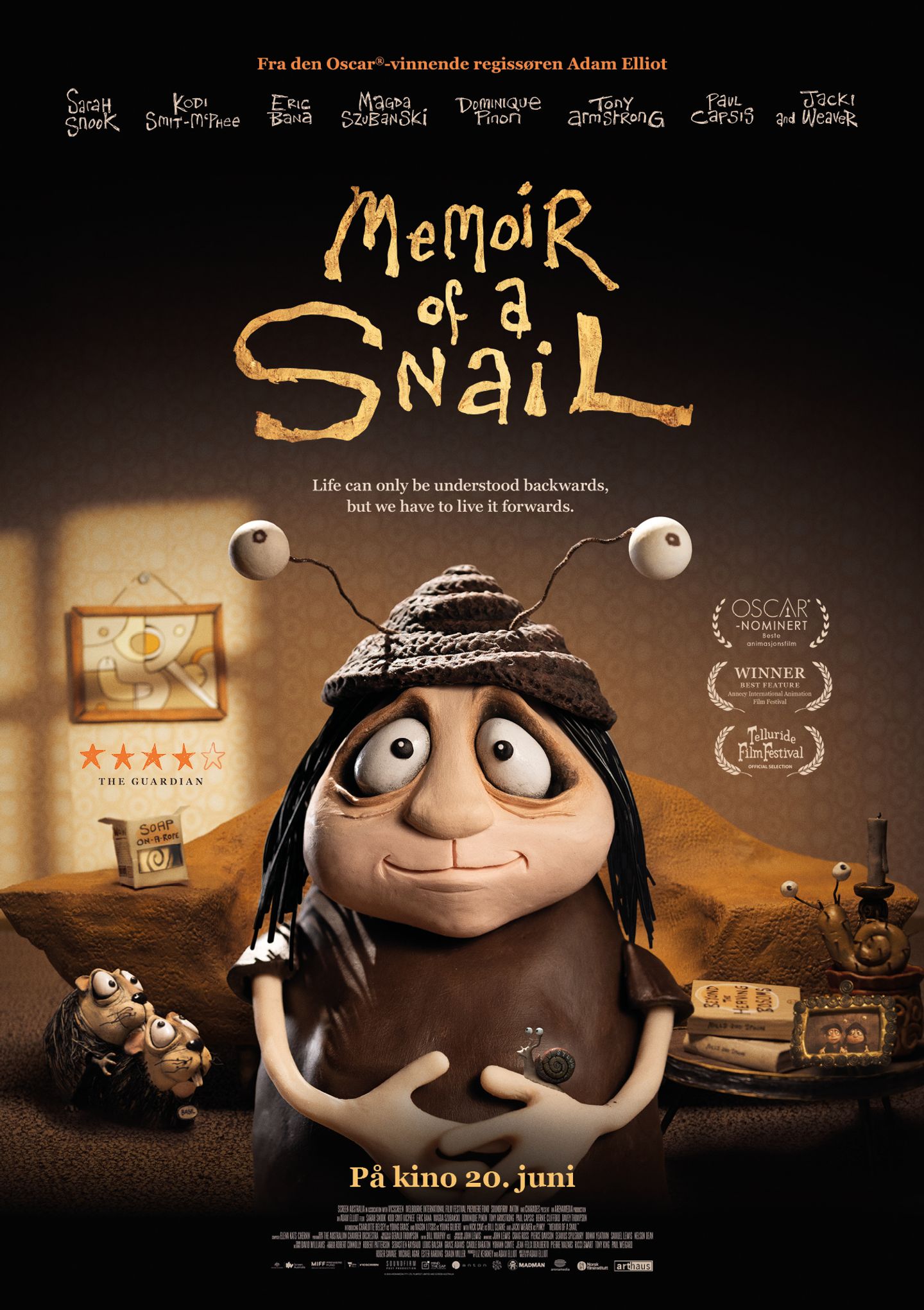 Plakat for 'Memoir of a Snail'