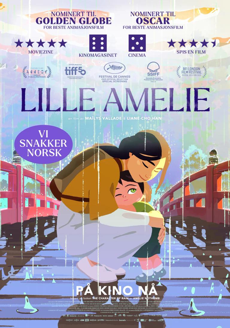 Plakat for 'Lille Amelie'