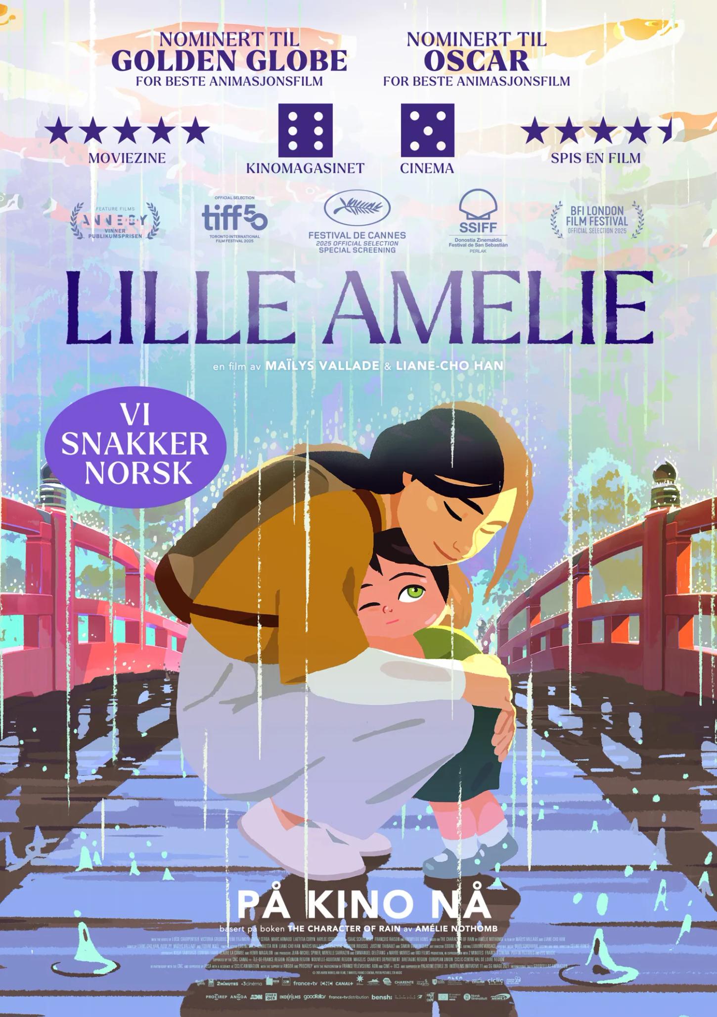 Plakat for 'Lille Amelie'