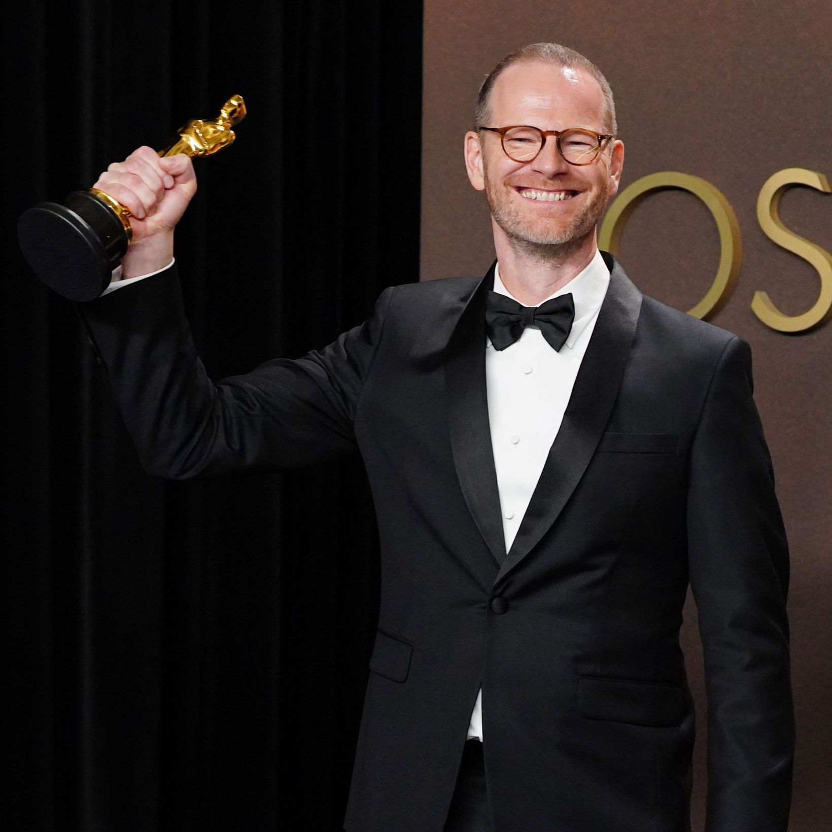 Joachim Trier etter Oscar-utdelingen 2026
