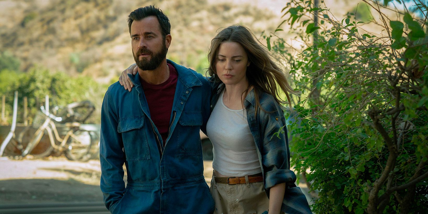 Justin Theroux og Melissa George i The Mosquito Coast