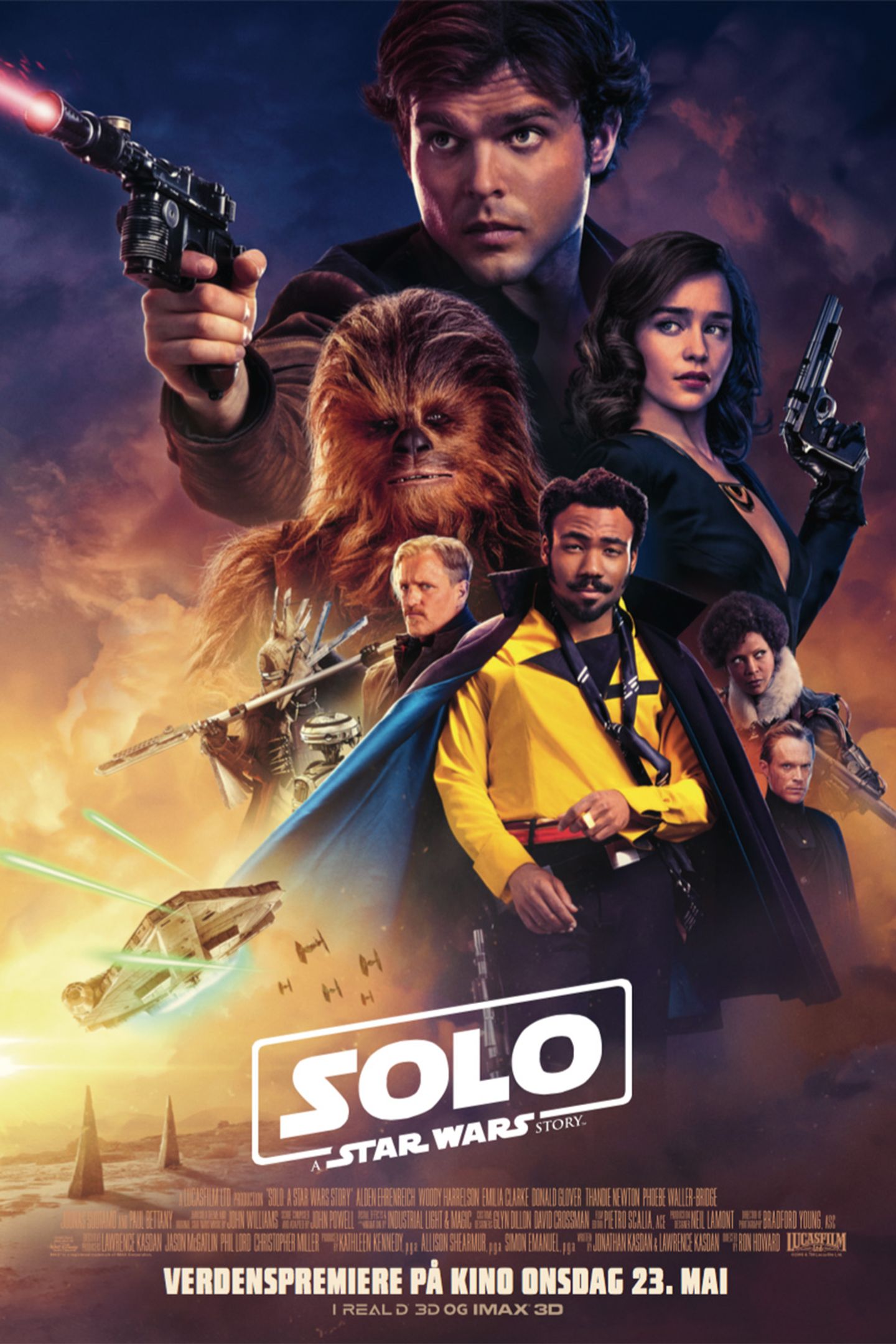 Plakat for 'Solo: A  Star Wars Story'