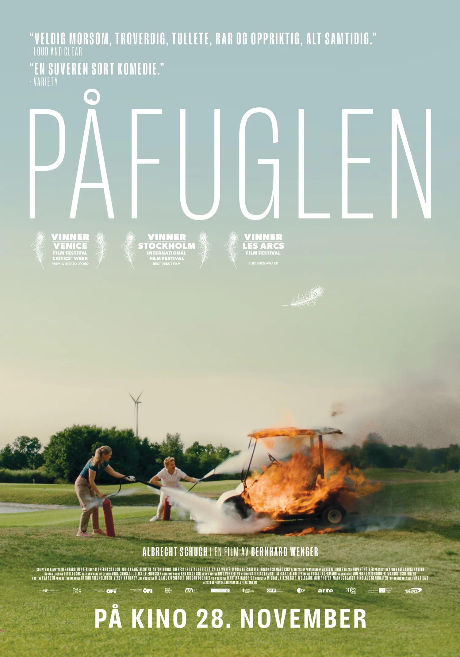 Plakat for 'Påfuglen'