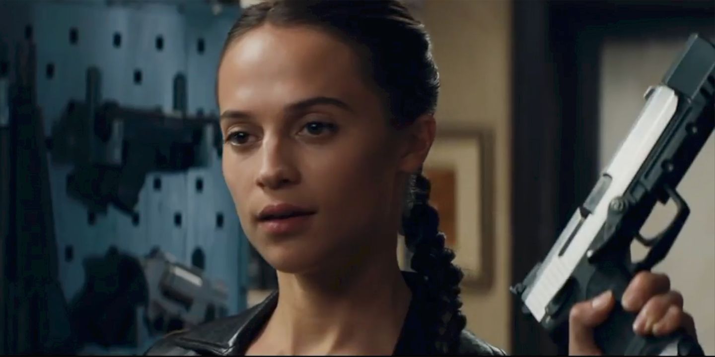 Alicia Vikander as Tomb Raider