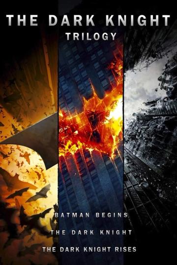 Plakat for Batman: The Dark Knight-trilogien