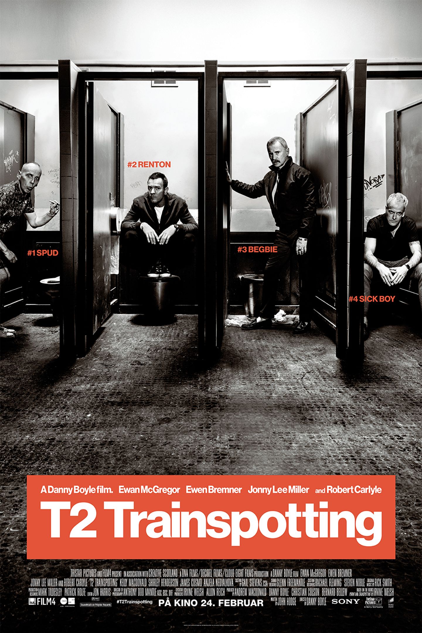 Plakat for 'T2 Trainspotting'