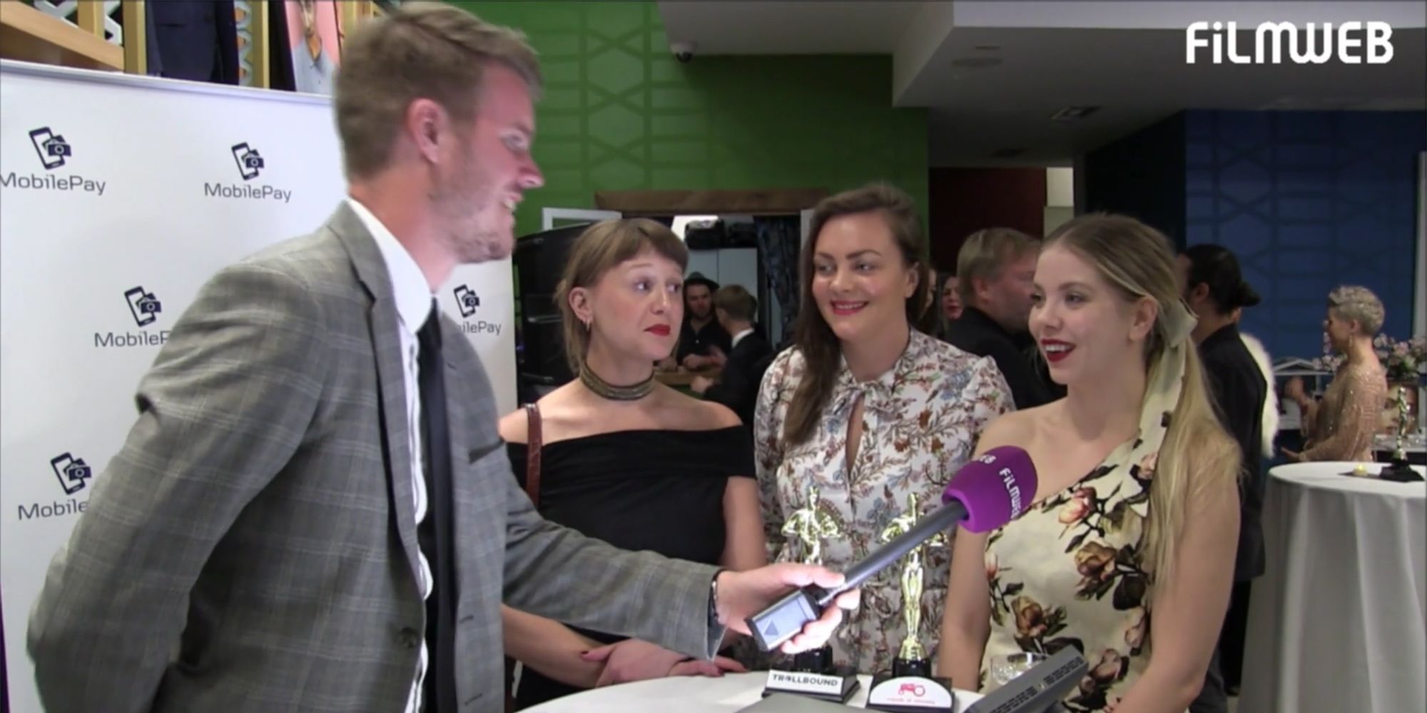 FilmwebTV: intervju med gjengen fra Unge lovende