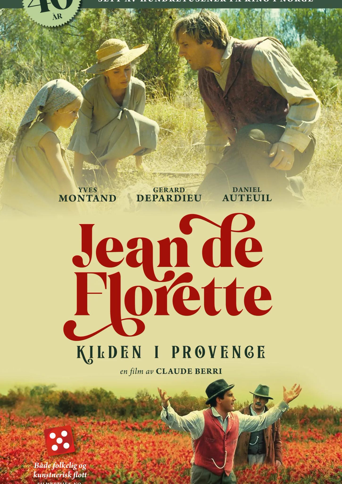 Plakat for 'Kilden i Provence - Jean de Florette'