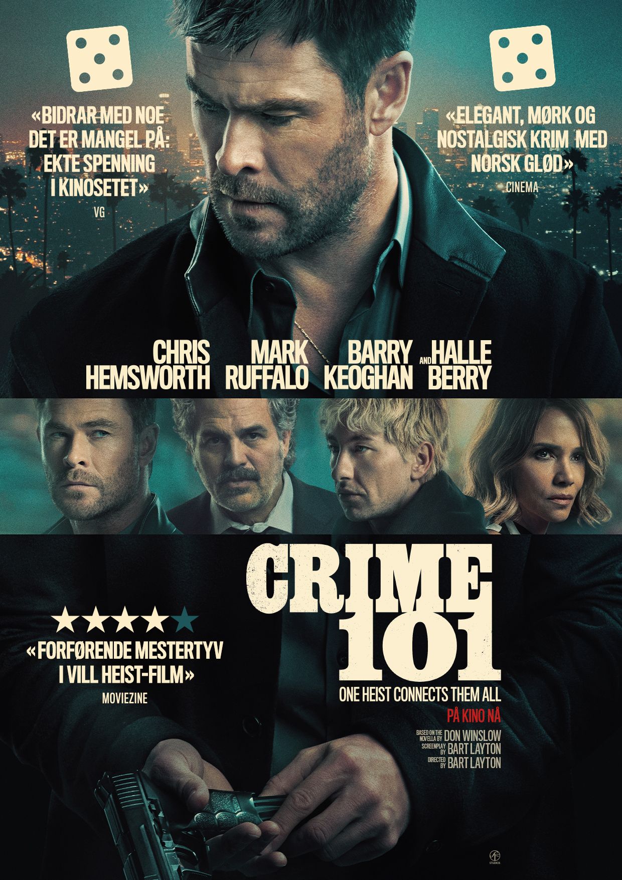 Plakat for 'Crime 101'