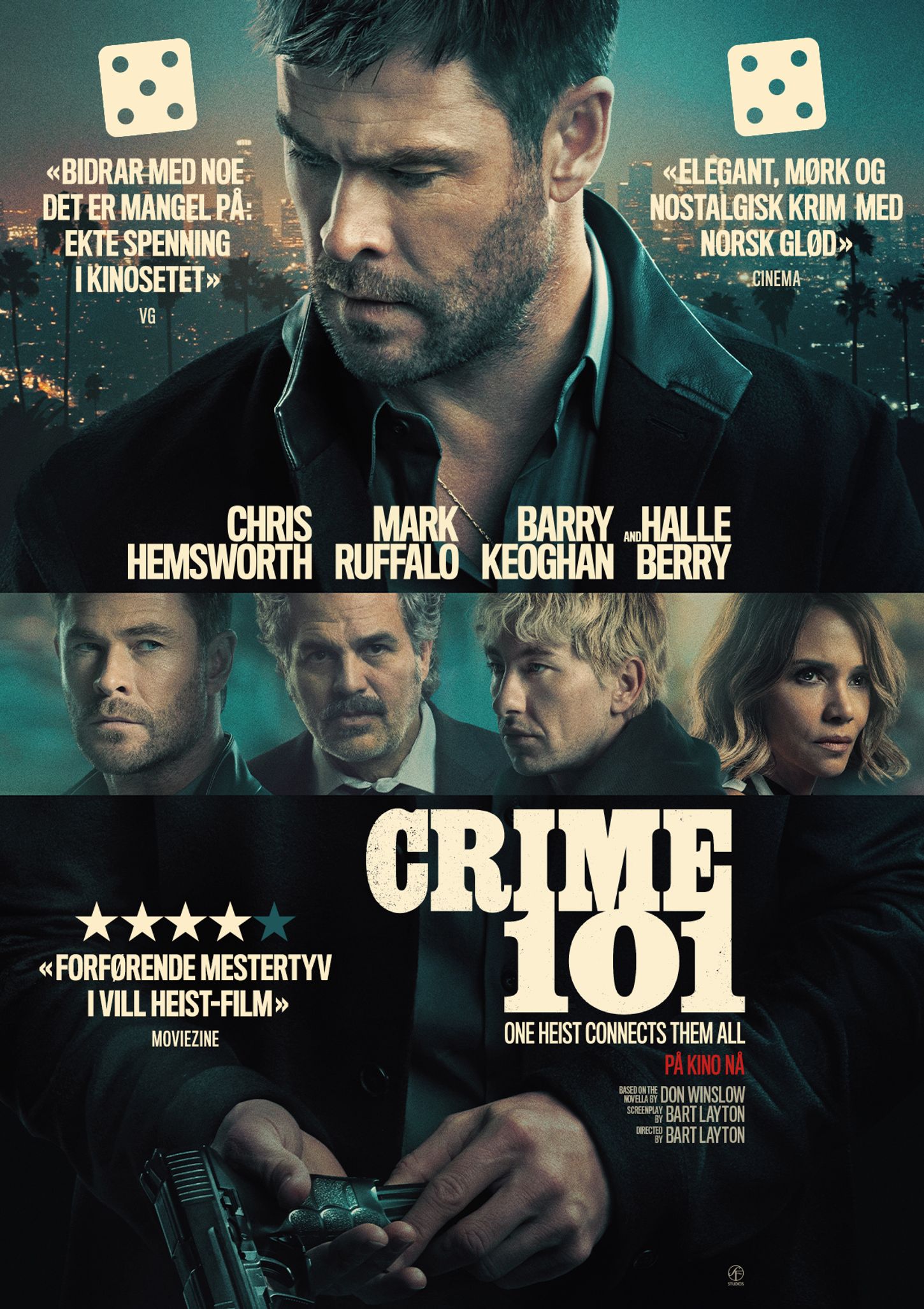 Plakat for 'Crime 101'