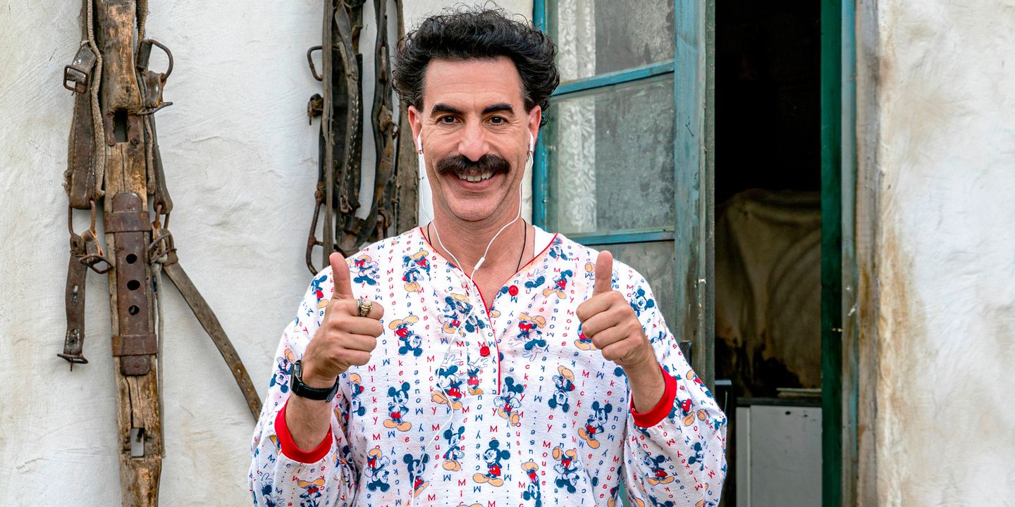 Sacha Baron Cohen i Borat Subsequent Moviefilm