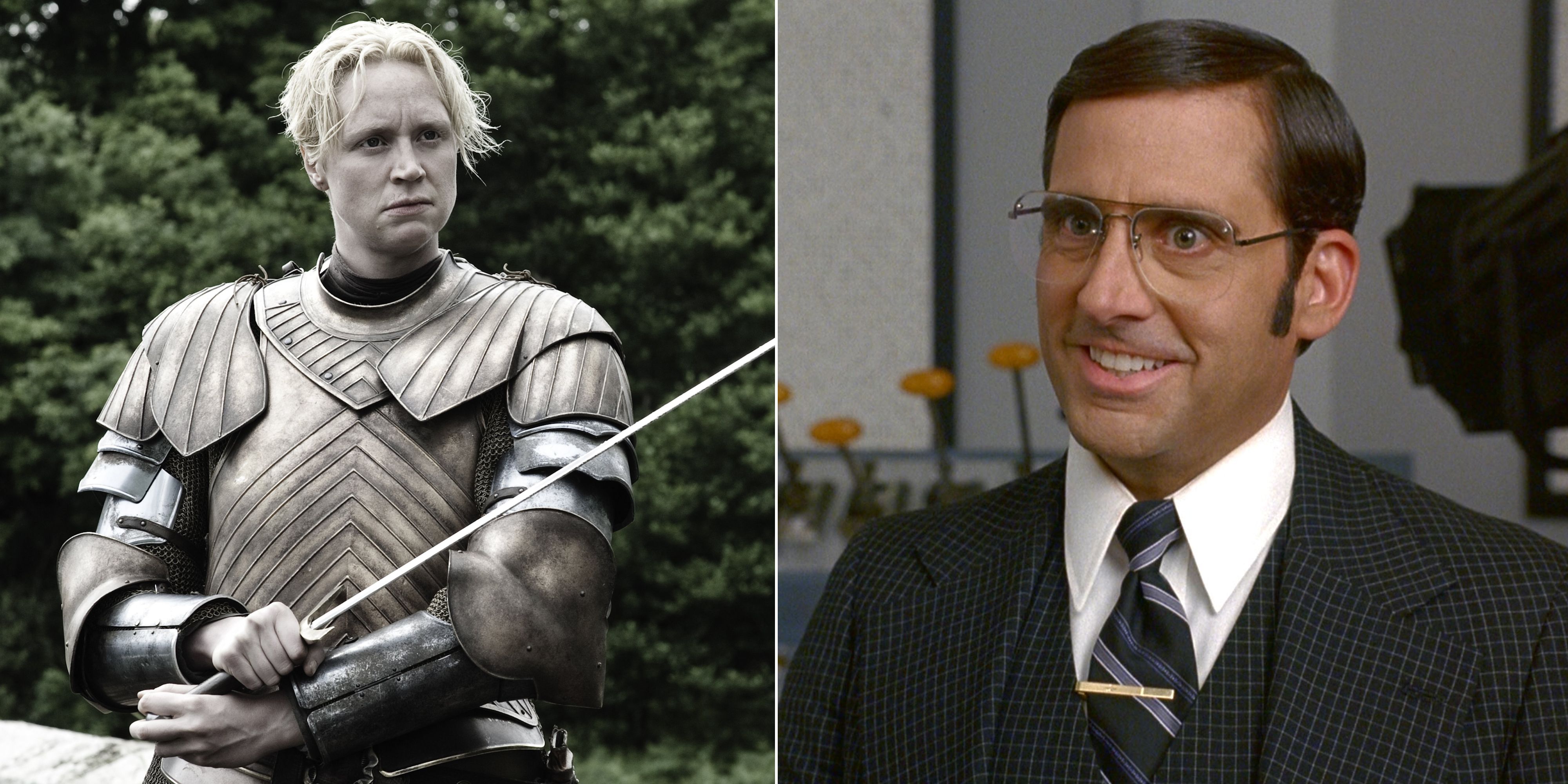 Gwendoline Christie og Steve Carell