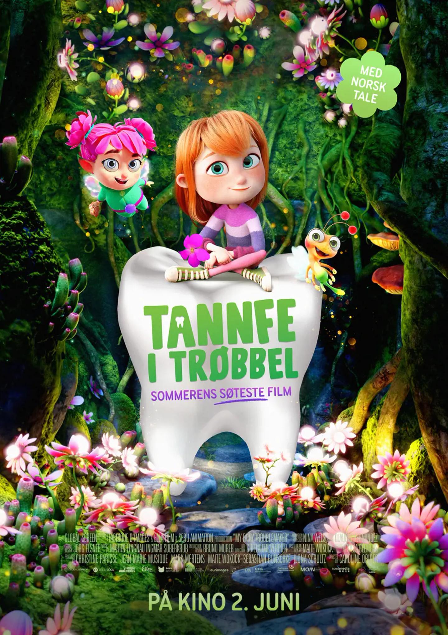 Plakat for 'Tannfe i trøbbel'