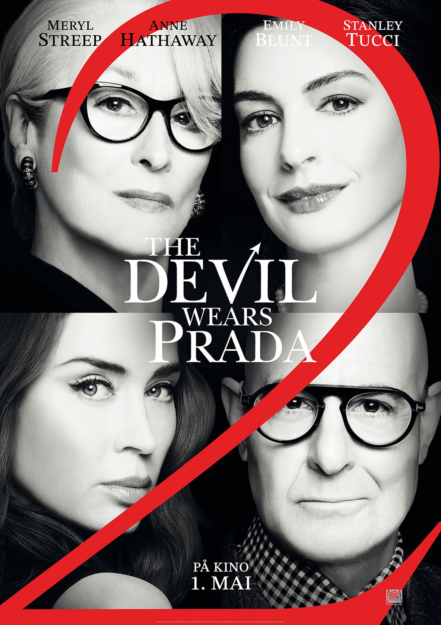 Plakat for 'The Devil Wears Prada 2'