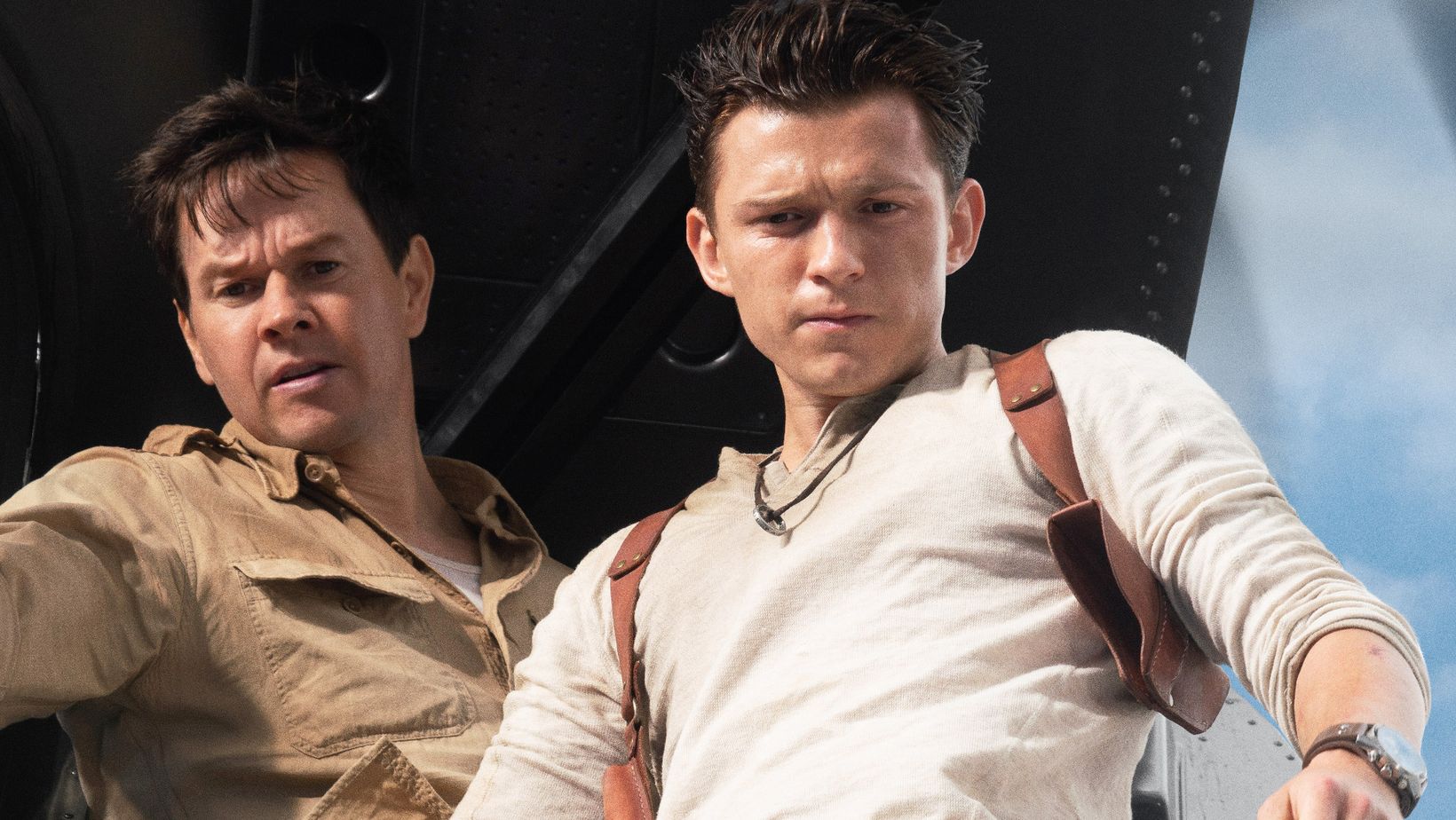 Mark Wahlberg og Tom Holland i Uncharted