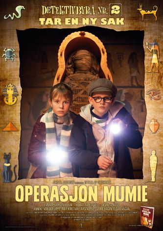Plakat for 'Operasjon Mumie'