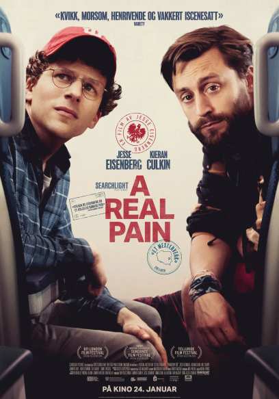 Plakat for 'A Real Pain'
