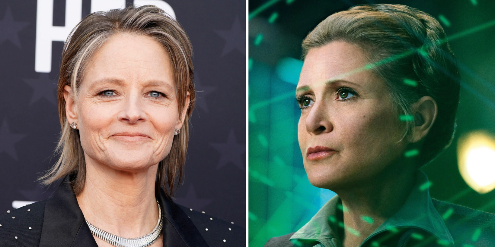 Jodie Foster og Carrie Fisher