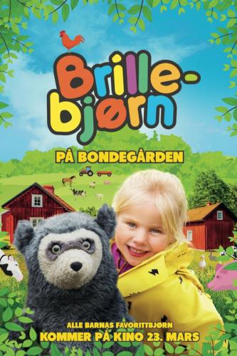 Plakat for 'Brillebjørn på bondegården'