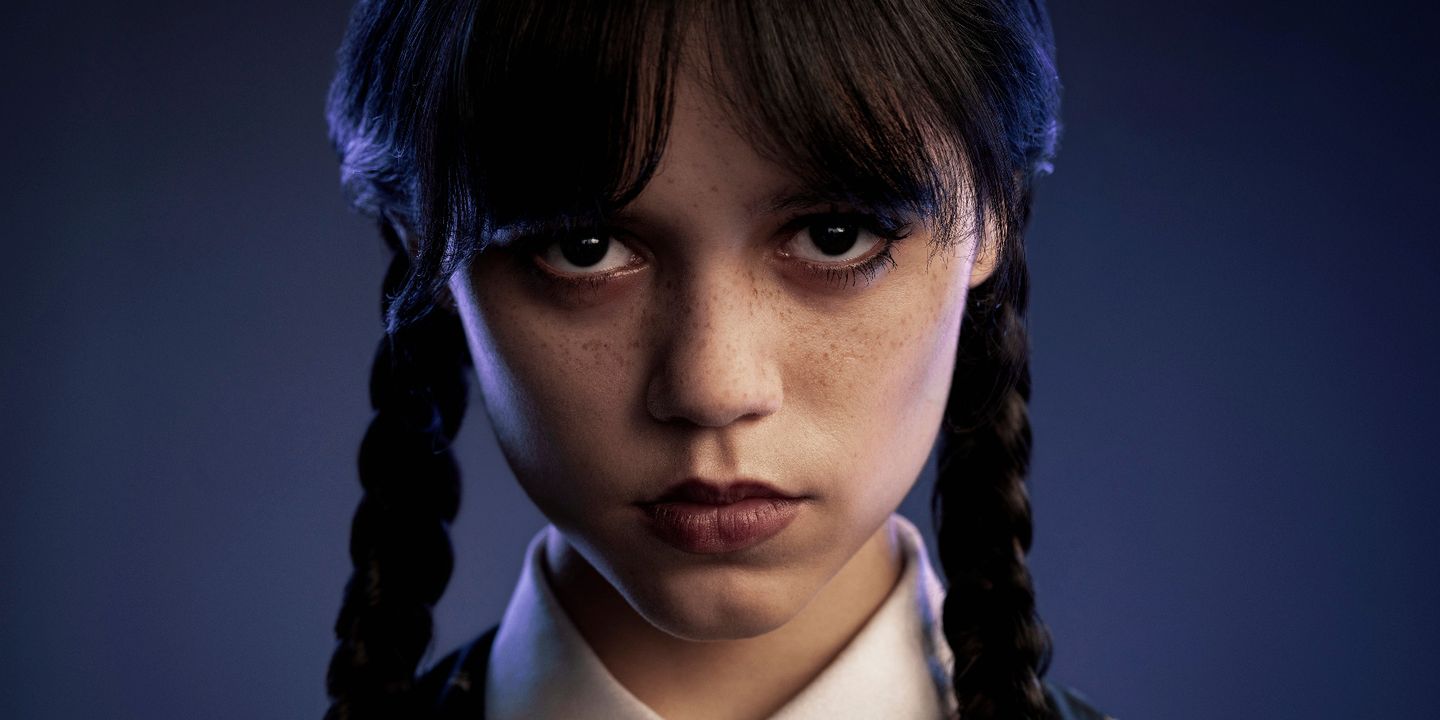 Jenna Ortega som Wednesday Addams