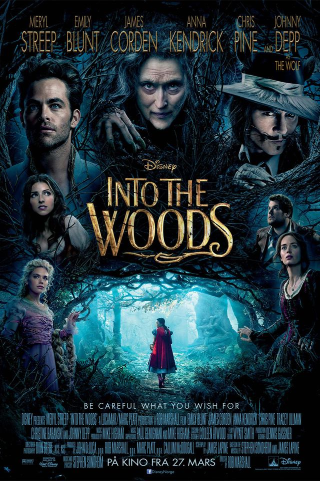 Lilla Crawford som Rødhette i Into the Woods